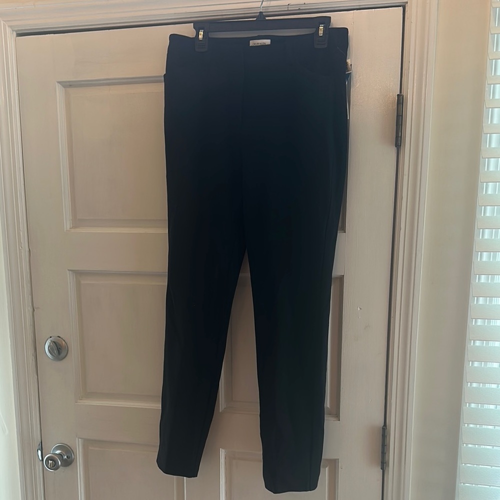 Calvin Klein black pants. Size 12.  Never worn.